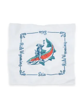 Ride Wyoming Fish Bandana