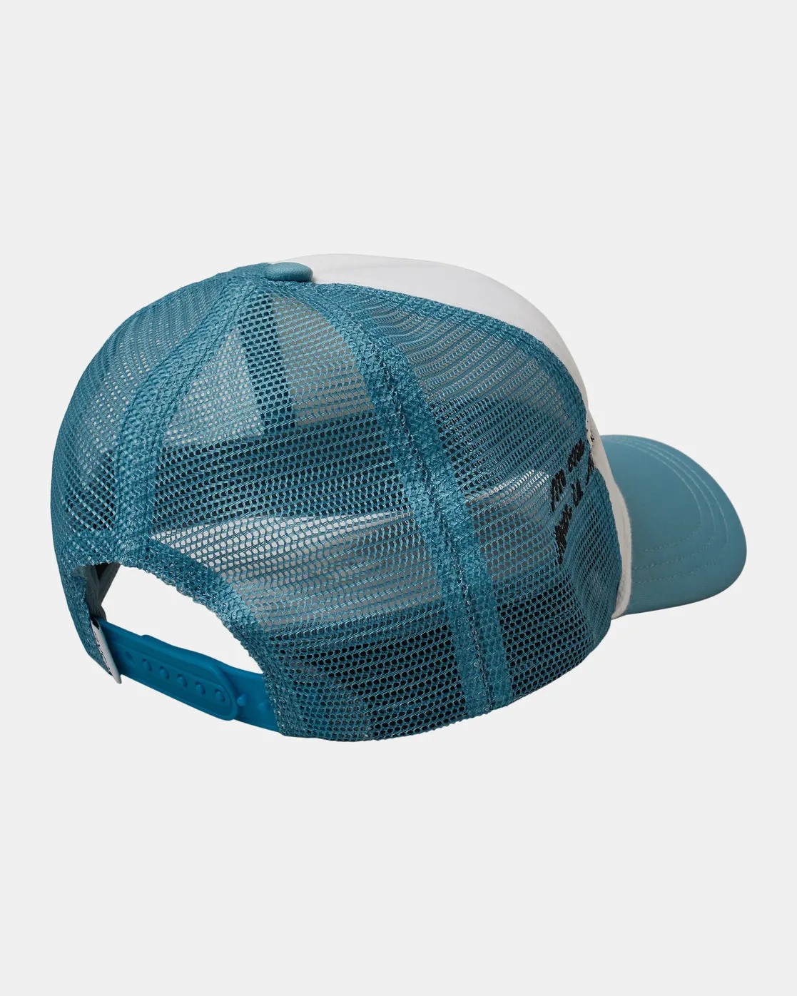 Rose Machado Snaked Foamy Trucker Hat - Moody Blue