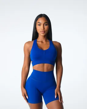 Sapphire Blue Rise Seamless Bra