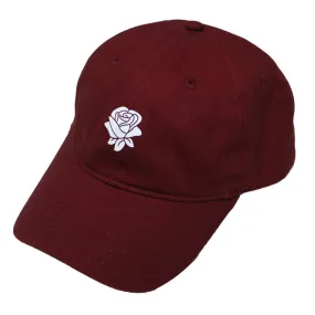 True Rose Dad Hat Burgundy