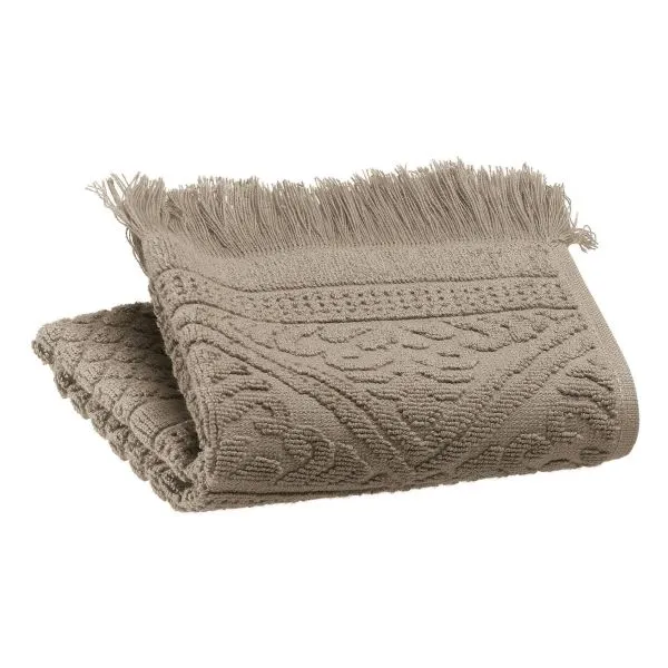 'Zoe' Fringed Guest Towel Collection