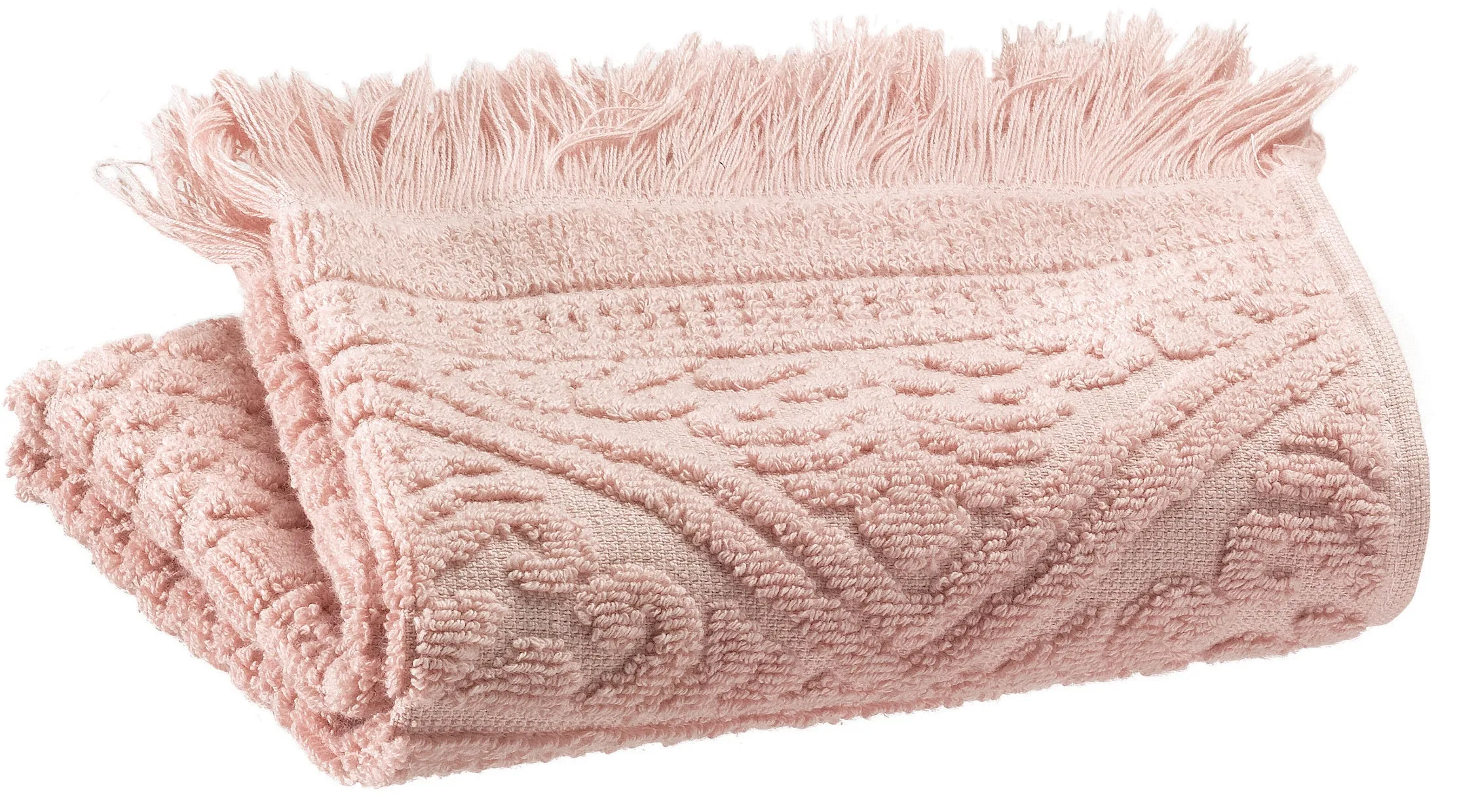 'Zoe' Fringed Guest Towel Collection